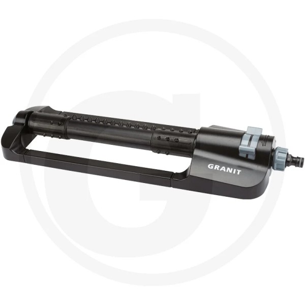 GRANIT BLACK EDITION Viereckregner – Metallregner mit hoher Reichweite und maximaler Stabilität by Rosenow's Service
