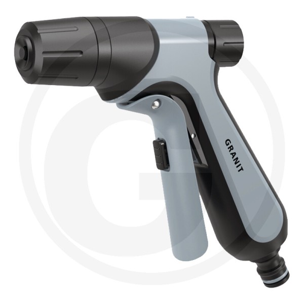 GRANIT BLACK EDITION Spritzpistole mit Feststellfunktion – Für flexibles Arbeiten im Garten by Rosenow's Service