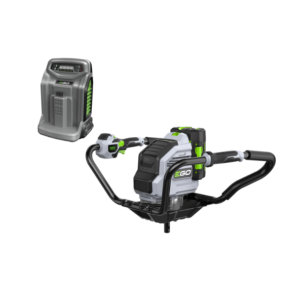 EGO Akku Erdbohrer mieten nach Terminabsprache by Rosenow's Service