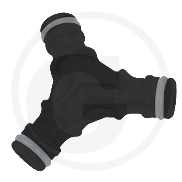 GRANIT BLACK EDITION Kupplungsverbinder – 3-Wege-Adapter für flexible Verbindungen by Rosenow's Service