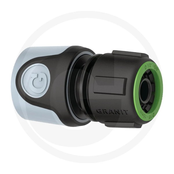 GRANIT BLACK EDITION Schnellkupplung – Robuste Verbindung ohne Wasserstop by Rosenow's Service